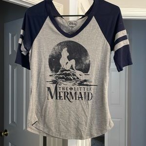 Disney The Little Mermaid quarter sleeve t-shirt